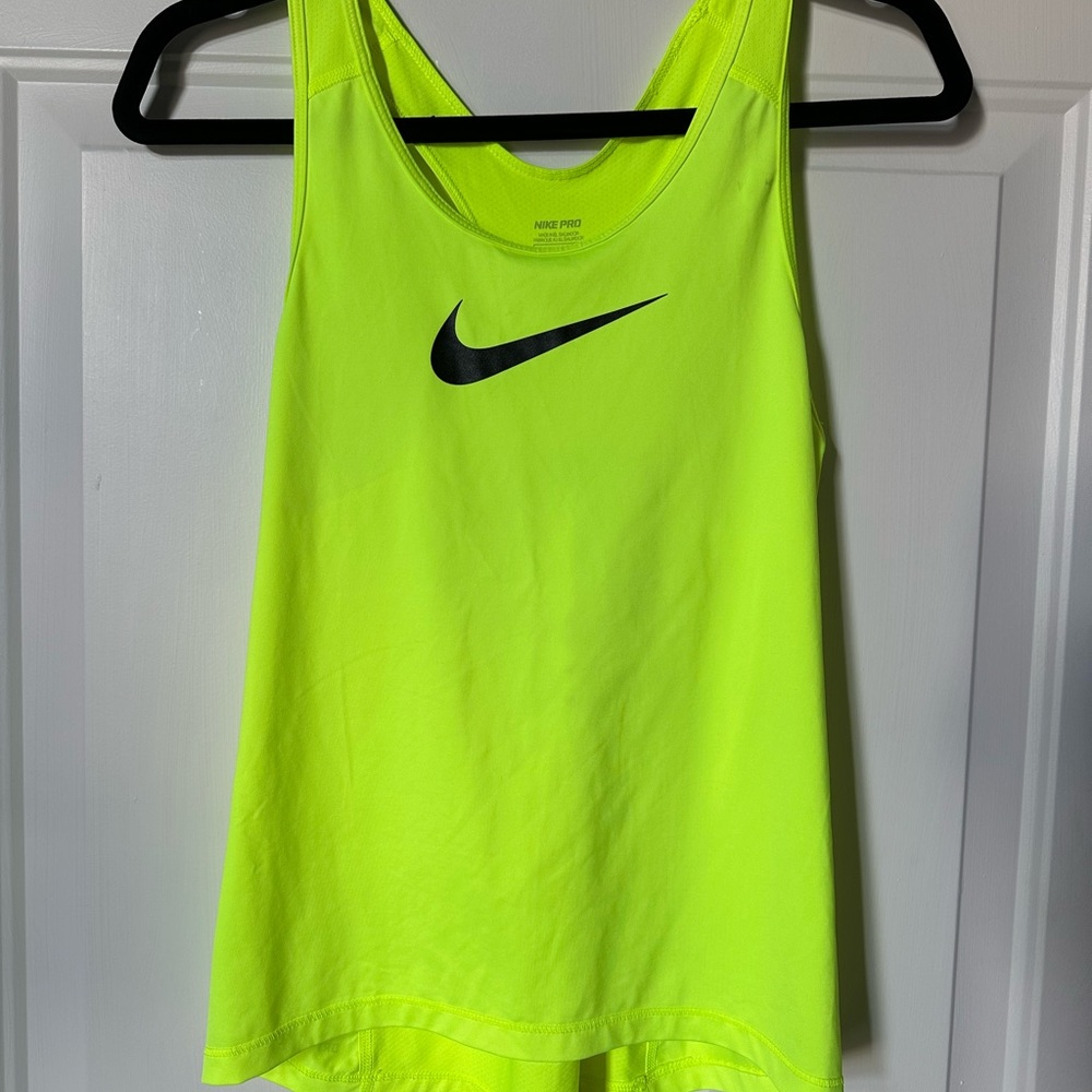 Nike Bright Lime Green Tank Top - Duke Soccer
